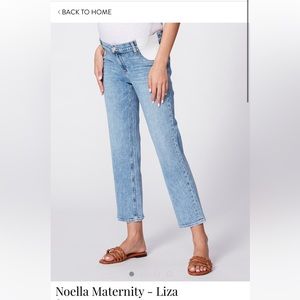 Paige Noelle Maternity jeans size 26